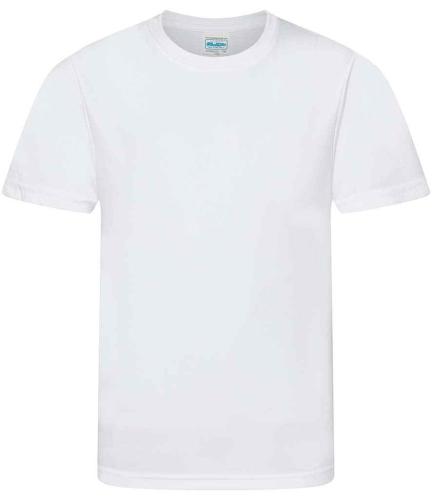 AWDis Kids Cool Smooth T - Arctic White - 12-13